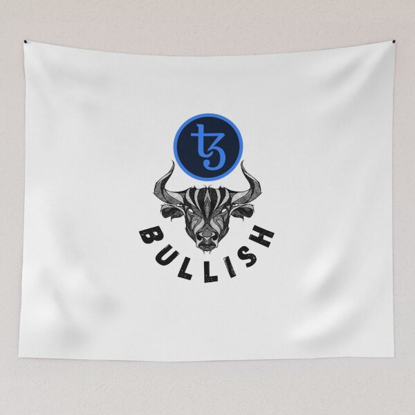 Item preview, Bullish Tezos (XTZ) Crypto Design designed and sold by Funny-Tees4U.