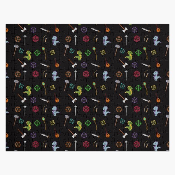 dnd jigsaw puzzles redbubble
