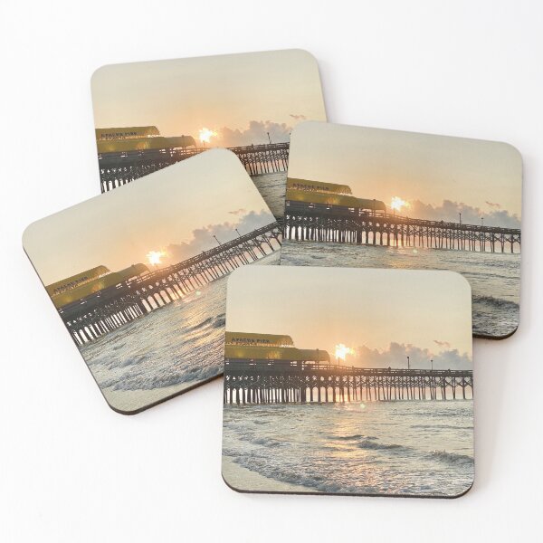 Item preview, Beach Pier Sunrise  designed and sold by klacain.
