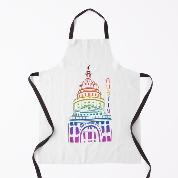 Item preview, Rainbow Austin Texas Capitol Building designed and sold by Zendays.