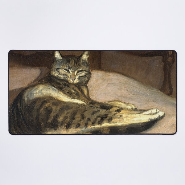 Item preview, Cat on an armchair _Théophile Alexandre Steinlen Painter (1859-1923) designed and sold by HomeGallery.