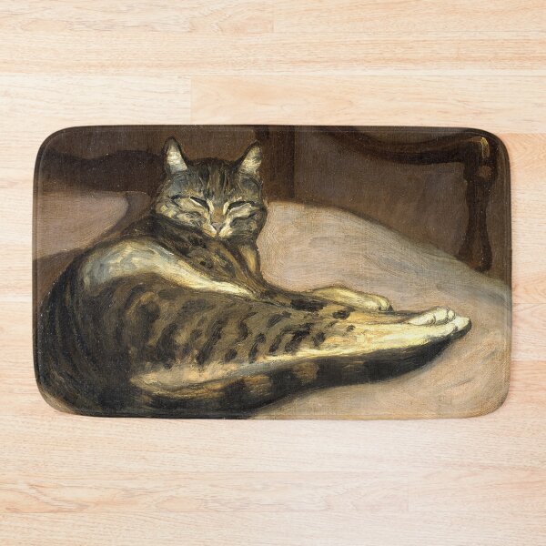 Item preview, Cat on an armchair _Théophile Alexandre Steinlen Painter (1859-1923) designed and sold by HomeGallery.
