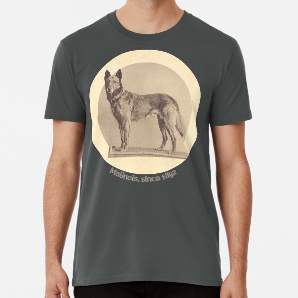 Tjop, the first Malinois celebrity Premium T-Shirt