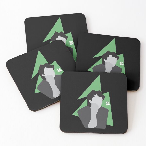 Item preview, Viktor Tsoi / Ви́ктор Цой Abstract Minimalist Design Fanart (Green Triangle) designed and sold by Parv Srivastava.