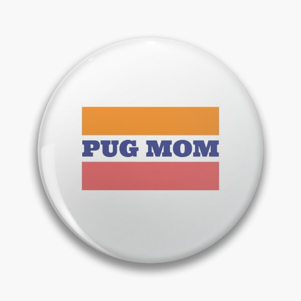 Artikelvorschau, Vintage Mops Mama Retro 60er 70er entworfen und verkauft von Guarddogdrive.