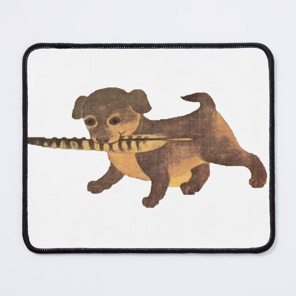 Item preview, puppy in korean folk art designed and sold by nerumy.