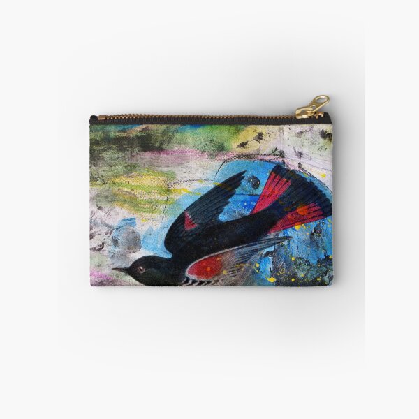 Item preview, Bird on Blue designed and sold by FeeBeeDee.