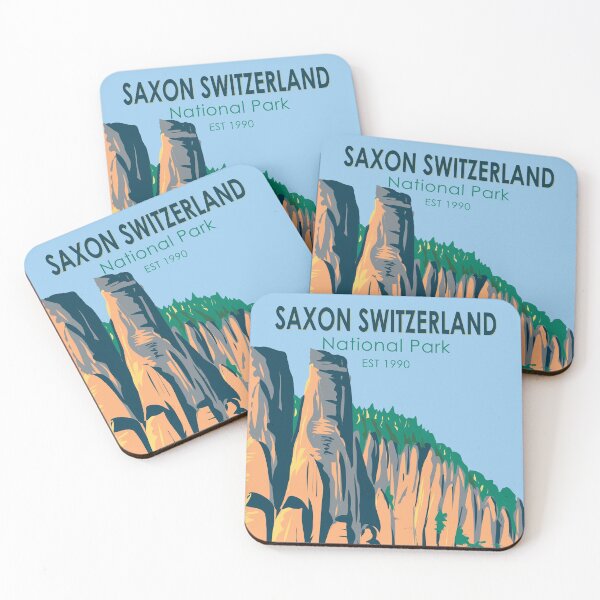 Item preview, Saxon Switzerland National Park Germany Vintage designed and sold by KrisSidDesigns.