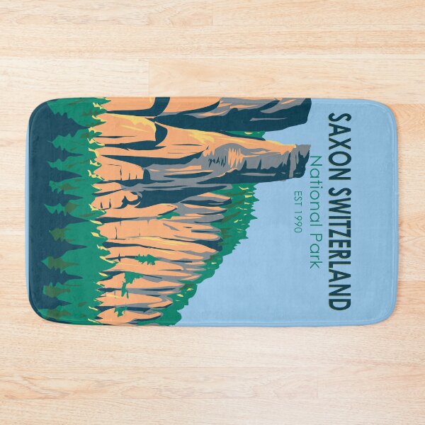 Item preview, Saxon Switzerland National Park Germany Vintage designed and sold by KrisSidDesigns.