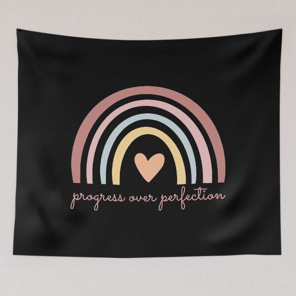 Item preview, Progress Over Perfection I designed and sold by Lemon Pepper.