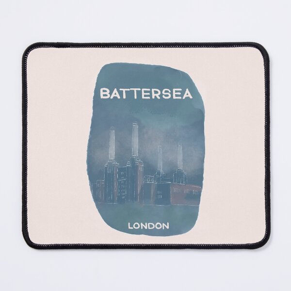 Item preview, Battersea Power Station in the fog - Watercolour designed and sold by 4personnen.