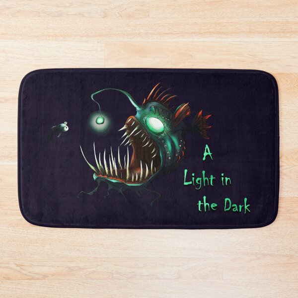 Item preview, A Light in the Dark Angler Fish  designed and sold by iduzarts.