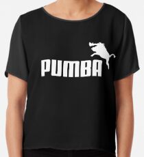 Pumba Logo Chiffon Top