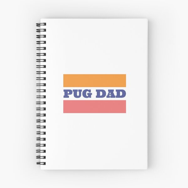 Item preview, Vintage Pug Dad Retro 60s 70s  designed and sold by Guarddogdrive.