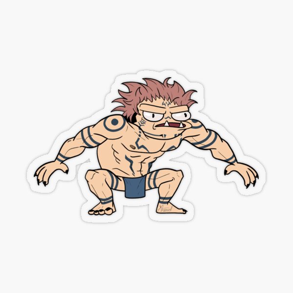 Item preview, Caveman Sukuna designed and sold by Araniell.