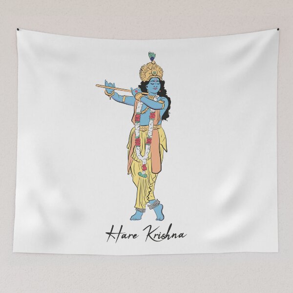 Item preview, Hare Krishna, Indian deity. Yoga, meditation, spirituality designed and sold by AllkindofShirts.