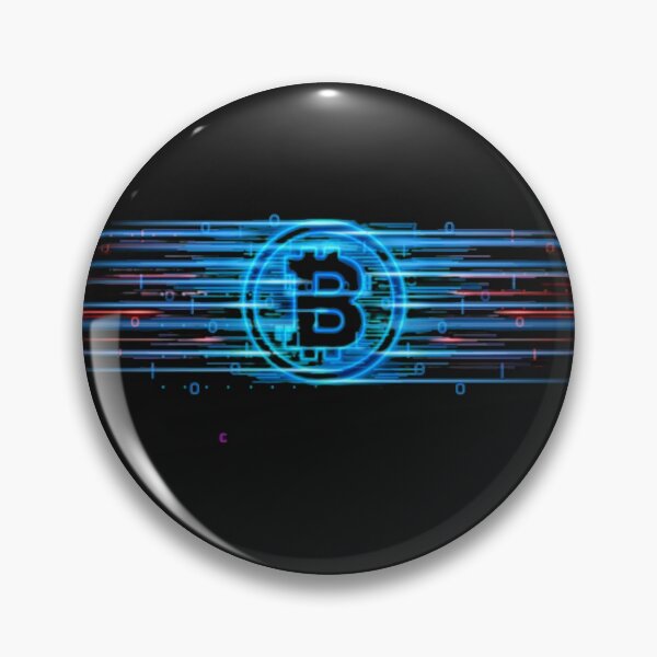 Item preview, Brushed Bitcoin Design designed and sold by Funny-Tees4U.