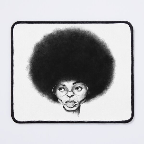 Item preview, Angela Davis - Original Caricature designed and sold by samanthagilbert.