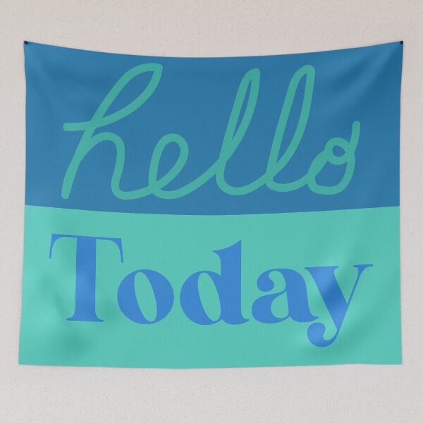 Aperçu de l'œuvre Bonjour Aujourd'hui créée et vendue par Teallady.