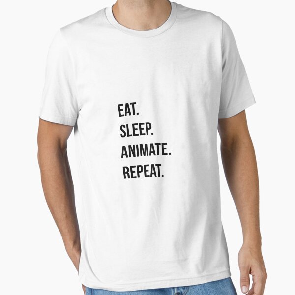 Item preview, Animer l’animation de l’animateur / Drôle mignon Illustrateur graphique Illustration Dessin animé Artiste Designer VFX Effets 3D / Chemise-cadeau Tee designed and sold by daoudib.