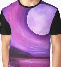 Tranquil Moon Graphic T-Shirt