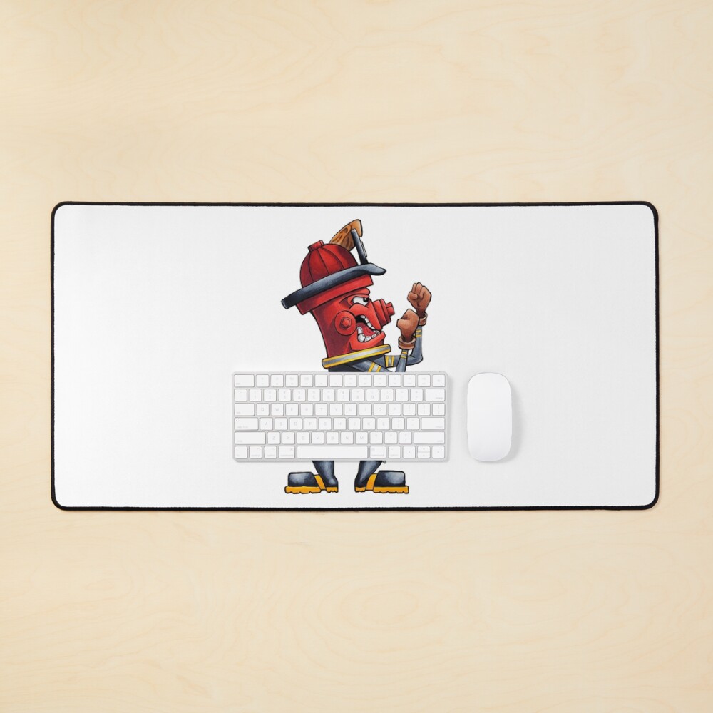 Item preview, Desk Mat designed and sold by FiremanUP.