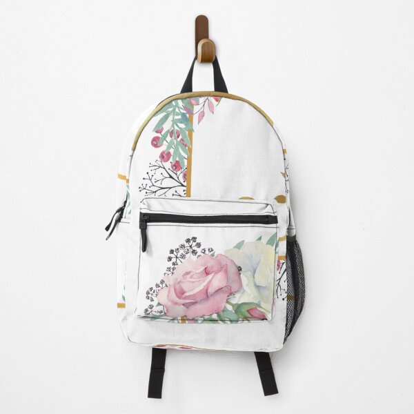 Item preview, Floral Golden Monogram J designed and sold by Renatas Traideris.