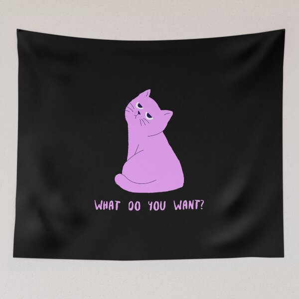 Item preview, What Do You Want Cat designed and sold by Anuragwk.