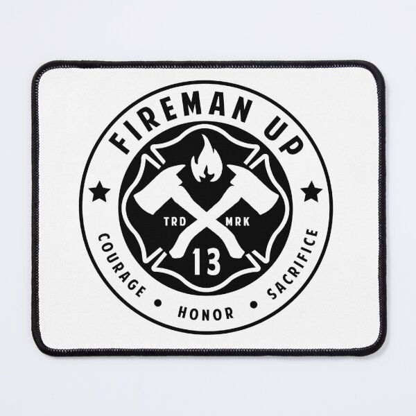 Item preview, Fireman Up Classic Logo designed and sold by FiremanUP.