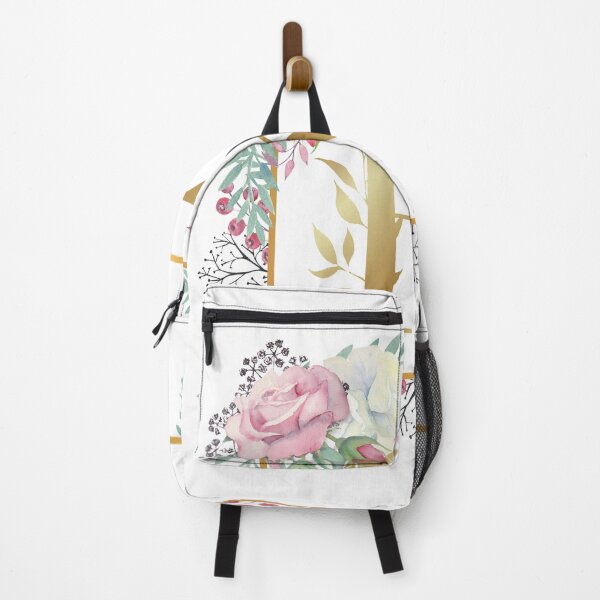 Item preview, Floral Golden Monogram K designed and sold by Renatas Traideris.