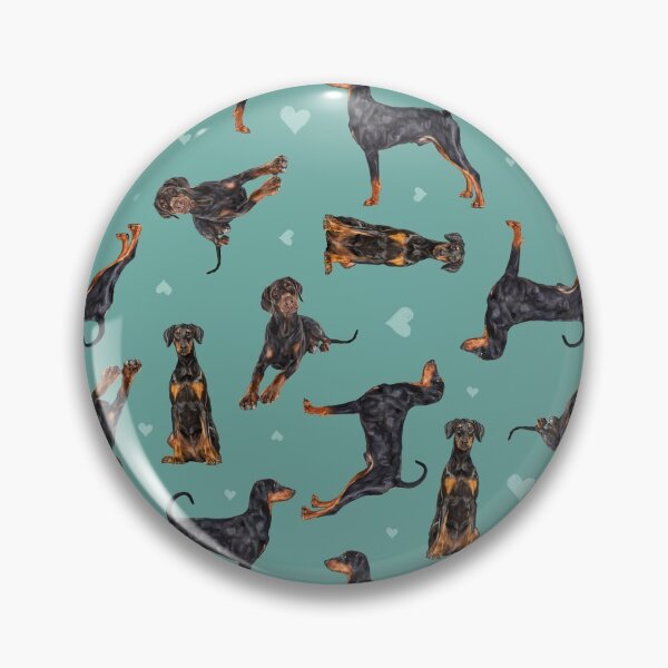 Artikelvorschau, Der Dobermann entworfen und verkauft von Elspeth Rose Design.