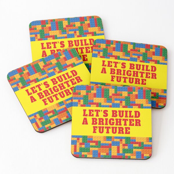 Item preview, Let's build a brighter future designed and sold by Jools-57.