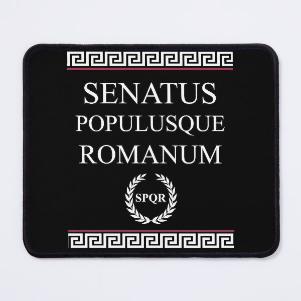 Item preview, Senatus Populusque Romanum SPQR Ancient Rome Symbol designed and sold by Agema Apparel.