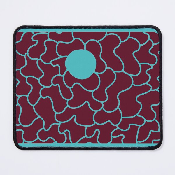 Item preview, mouse pad deep purple and blue pattern  designed and sold by DSkoupi.