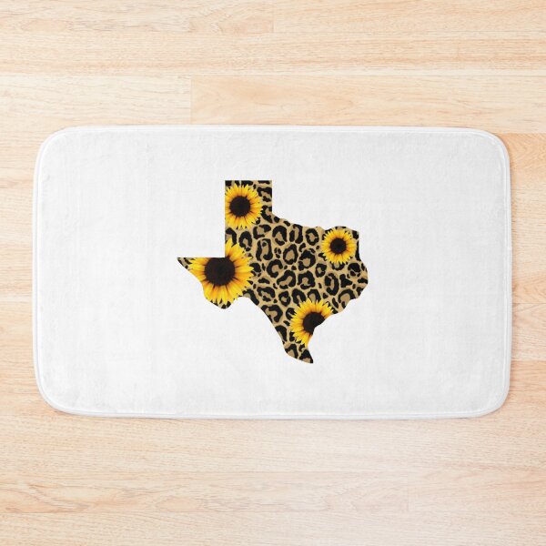 Item preview, Texas State,Leopard - Sunflower Design designed and sold by philzphil.