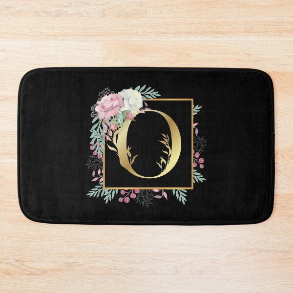 Item preview, Floral Golden Monogram O designed and sold by Renatas Traideris.