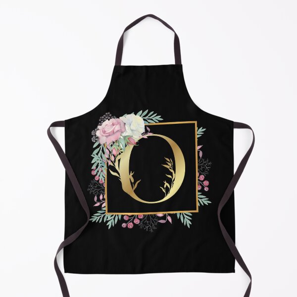 Item preview, Floral Golden Monogram O designed and sold by Renatas Traideris.