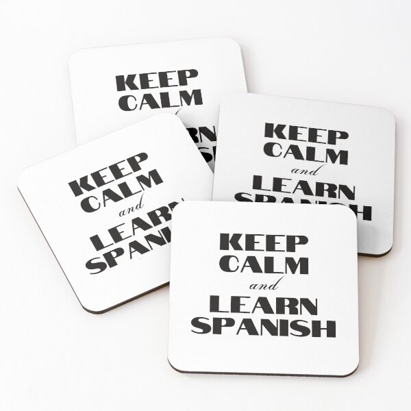 Item preview, Copy of Keep Calm And Learn Spanish T-Shirt Gift For Estudiantes, Spanish Lovers, language lovers  designed and sold by Harmonystore.