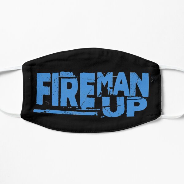 Fireman Up Stack Logo Flat Mask