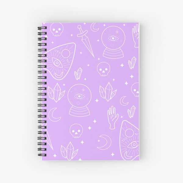 Esoteric Pattern - witch Spiral Notebook