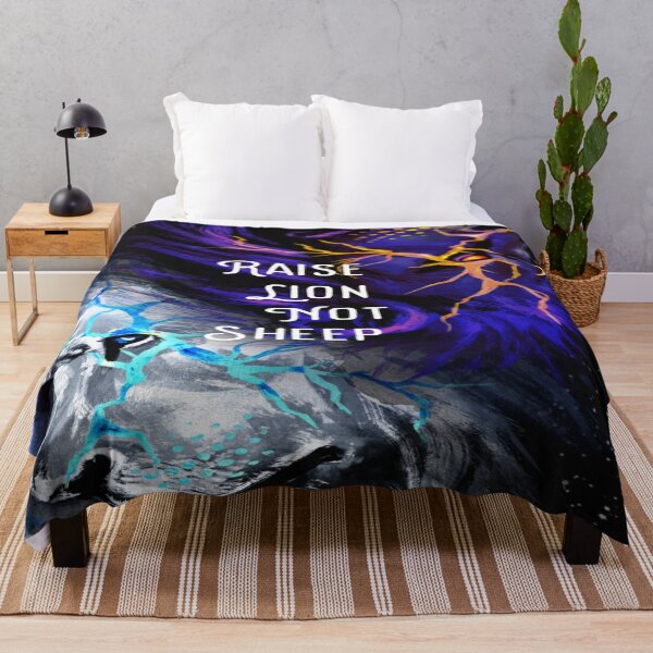 Item preview, Raise Lion Not Sheep designed and sold by ZubiyaArt.