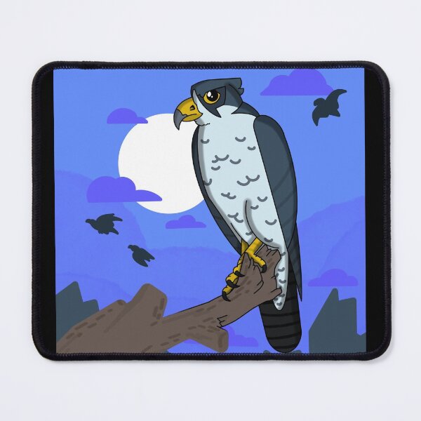 Item preview, Roost of the Peregrine, Variant 1 designed and sold by GoldfinchDraws.