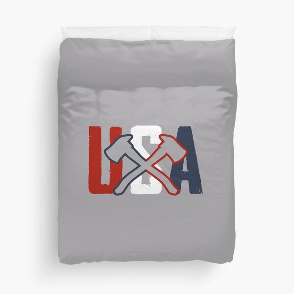 USA Axe Duvet Cover