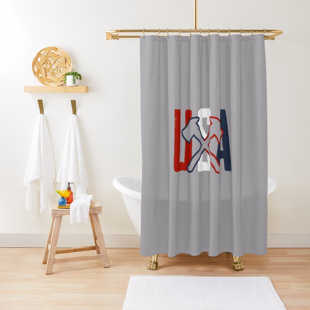 Item preview, Shower Curtain designed and sold by FiremanUP.