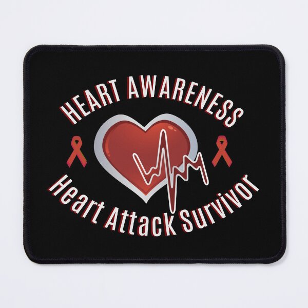 Item preview,  Heart Awareness Heart Surgery Cardiac Survivor Warrior designed and sold by wordsonly.