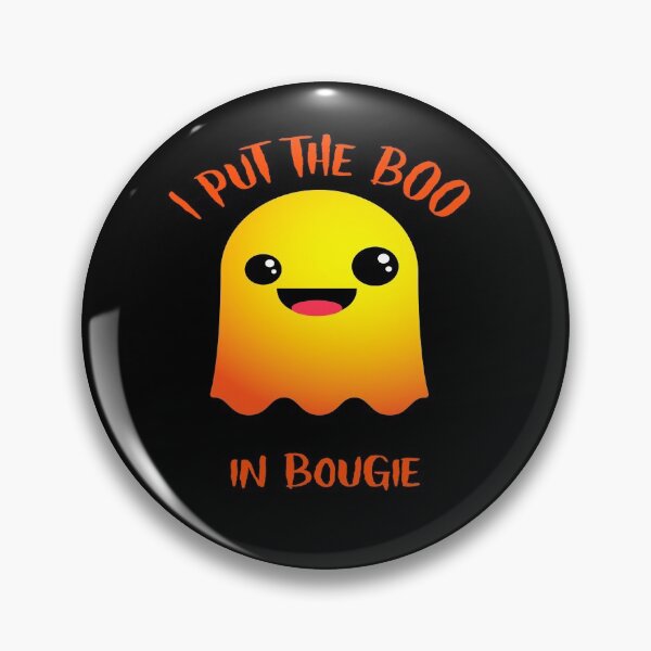 Item preview, I Put The Boo In Bougie Yellow Funny Ghost Spooky and Cute Halloween Boo Ghost  designed and sold by LMcDs.