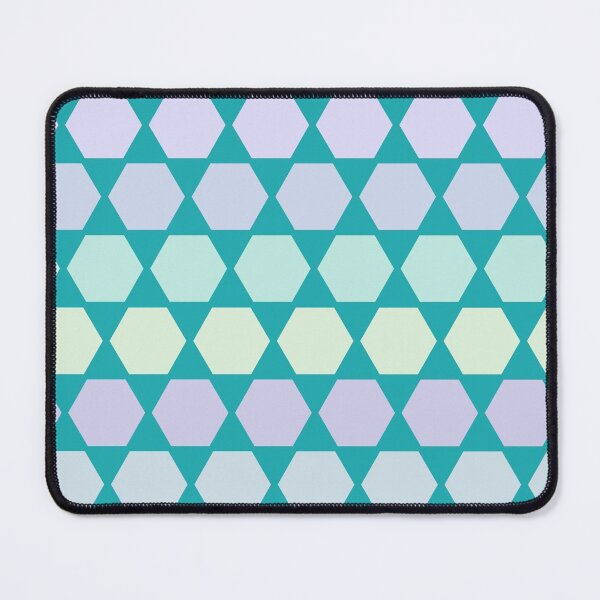 Item preview, Pastel Octagon Pattern on Teal Background designed and sold by Teallady.