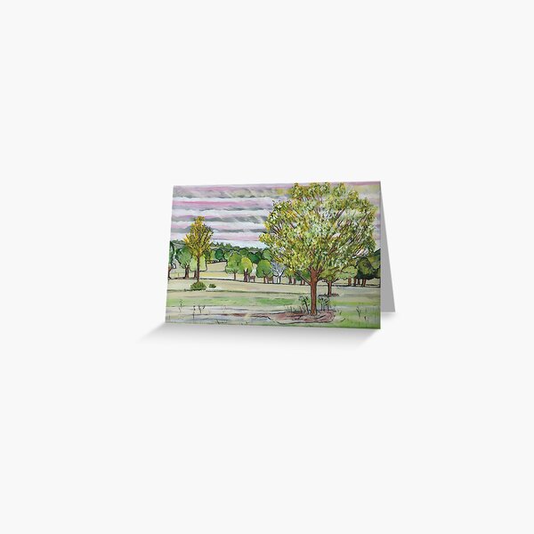Fading Colours, Changing Light Greeting Card