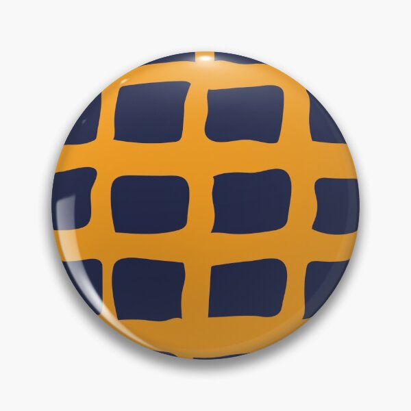 Item preview, mouse pad navy and orange pattern designed and sold by DSkoupi.