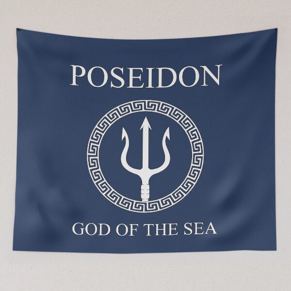Item preview, Poseidon Greek God of the Sea designed and sold by Agema Apparel.